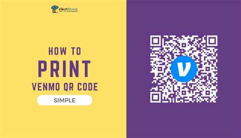 how to print out venmo qr code from computer